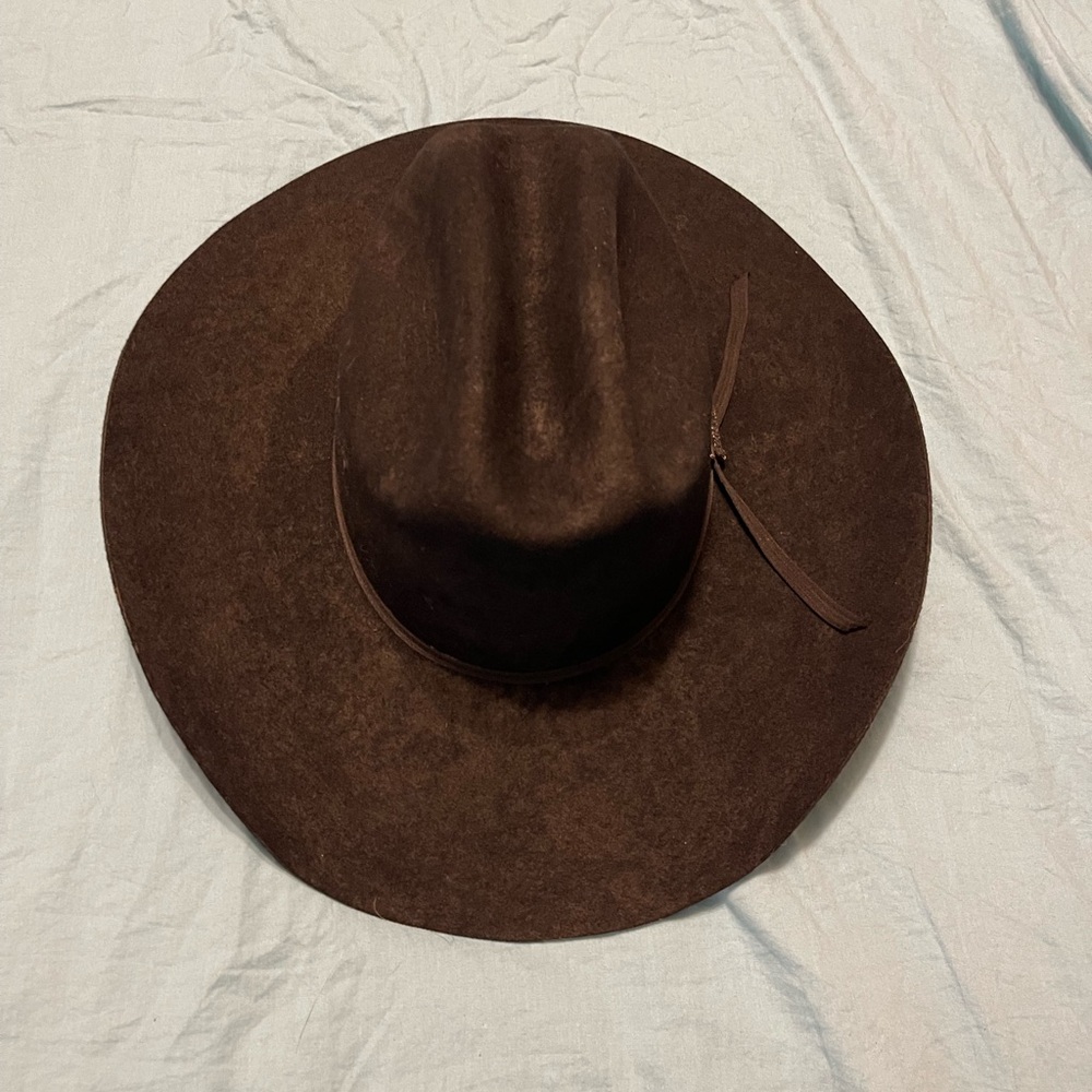 Twisted cowboy hat youth size large